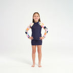 Kids Solid Patch LS Rashie