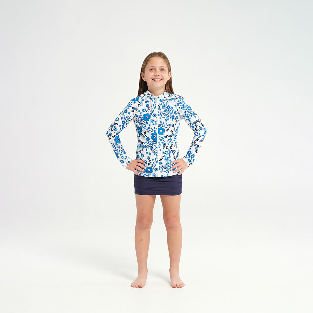  Kids Bella LS Swim Jacket