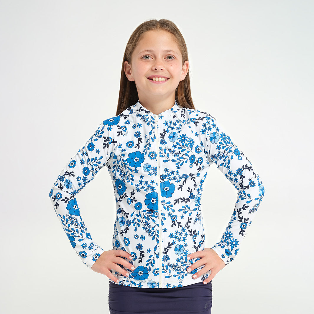  Kids Bella LS Swim Jacket