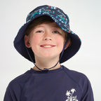  Kids Island Reversible Bucket Swim Hat