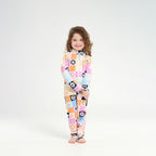  Infant Patch LS Swim Zip Suit