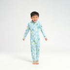  Infant Summer Days LS Swim Zip Suit