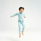  Infant Summer Days LS Swim Zip Suit