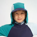  Infant Blocked Legionnare Swim Hat - Bayou