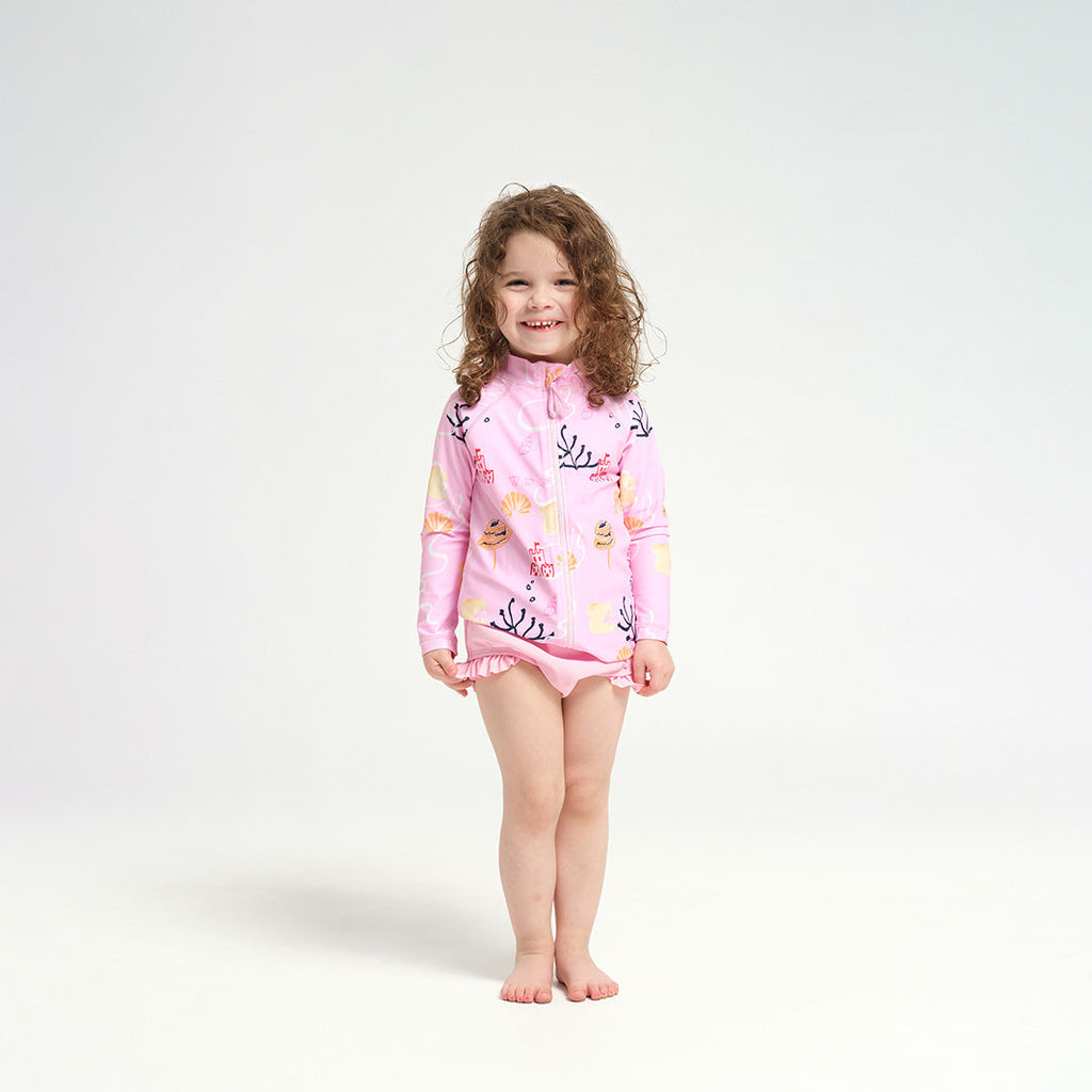  Infant Coral Reef LS Swim Jacket