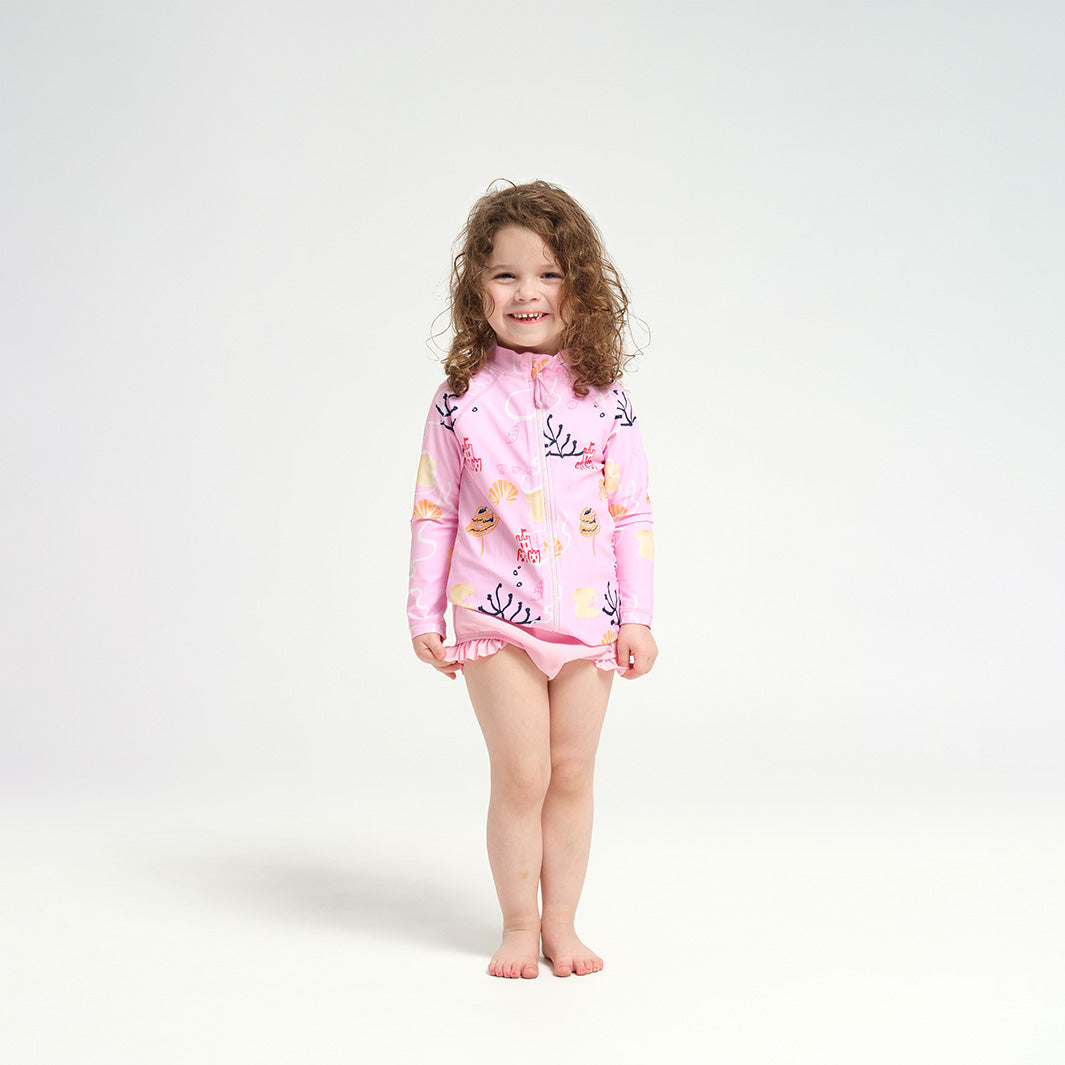  Infant Coral Reef LS Swim Jacket