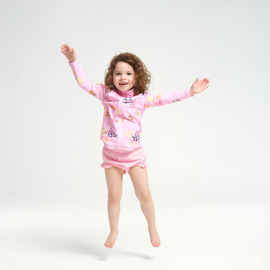  Infant Coral Reef LS Swim Jacket