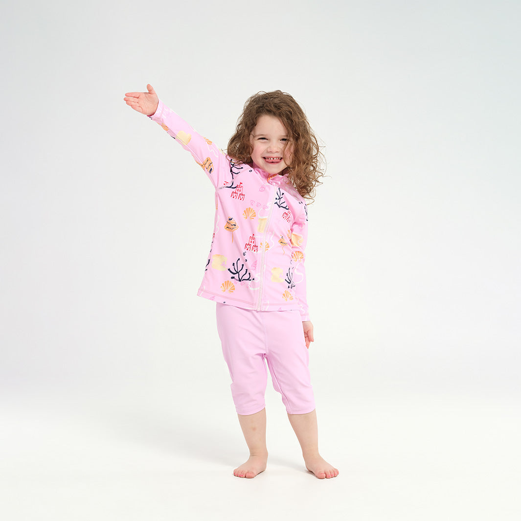  Infant Coral Reef LS Swim Jacket