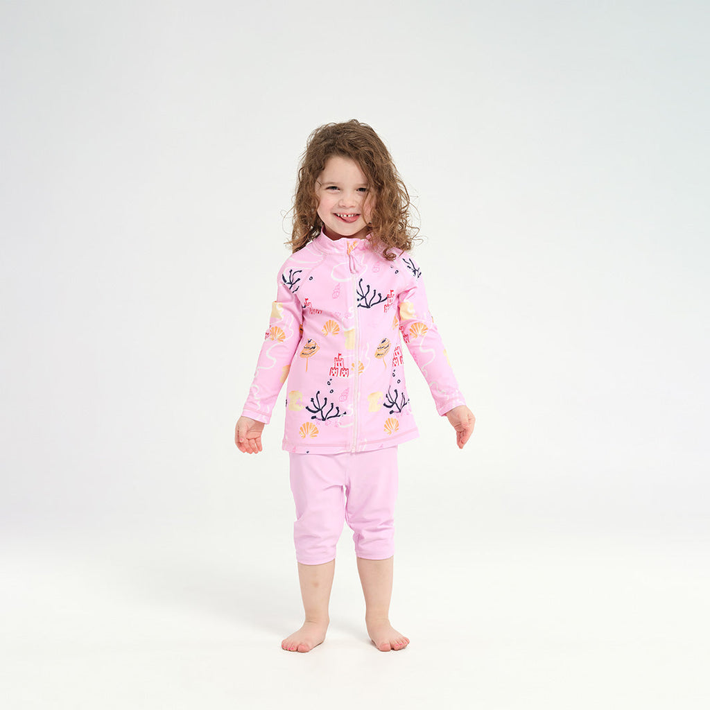  Infant Coral Reef LS Swim Jacket