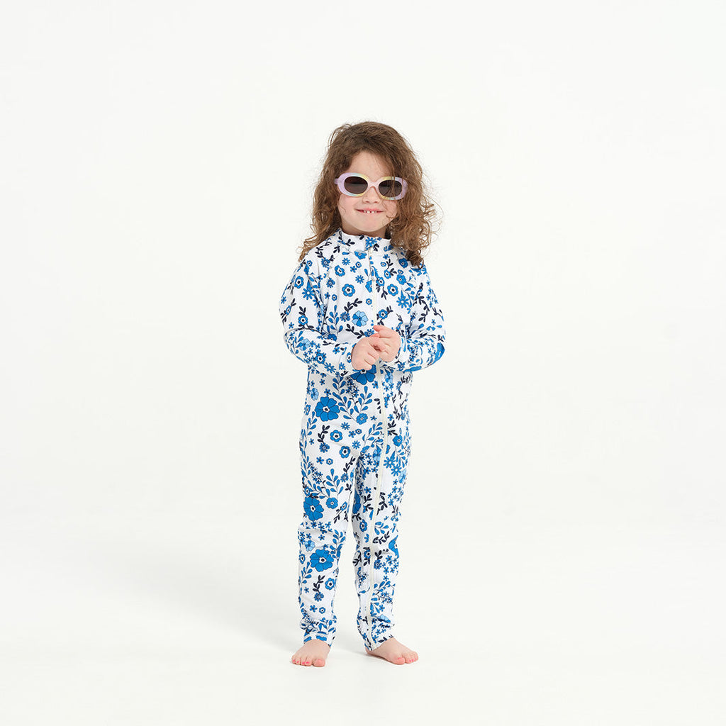  Infant Bella LS Swim Zip Suit