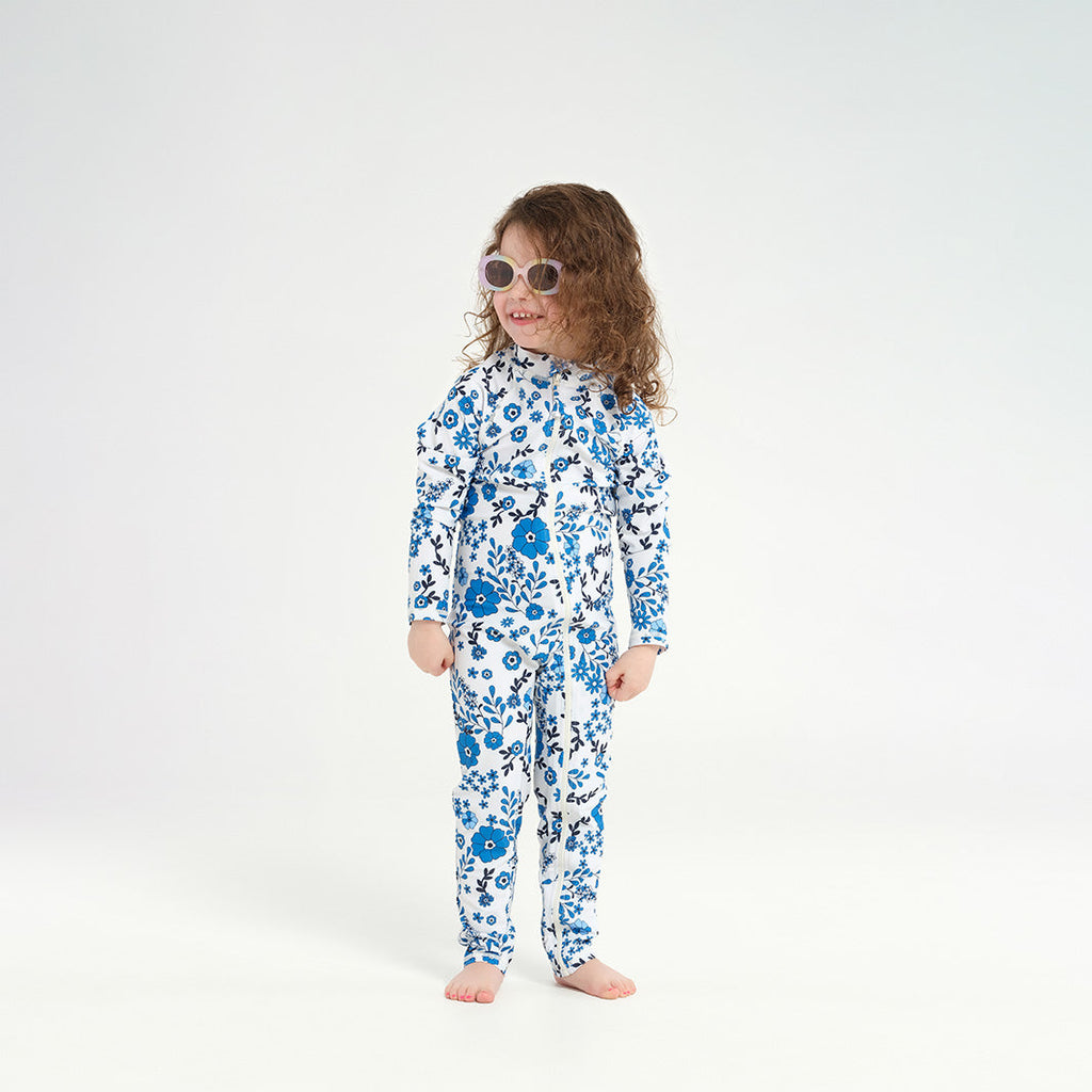  Infant Bella LS Swim Zip Suit