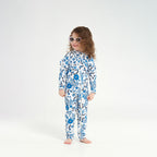  Infant Bella LS Swim Zip Suit
