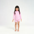  Infant Candy LS Swim Zip Suit