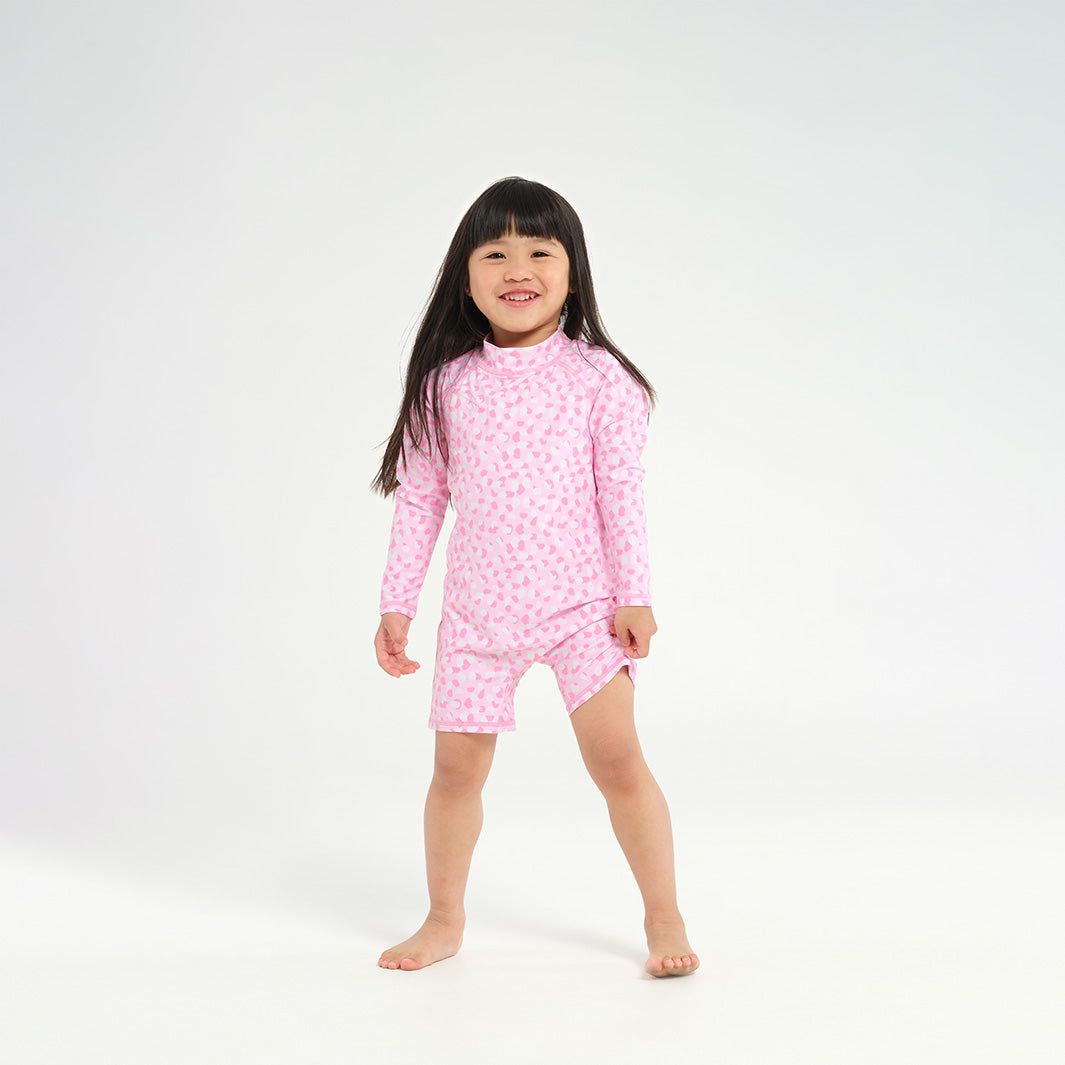  Infant Candy LS Swim Zip Suit