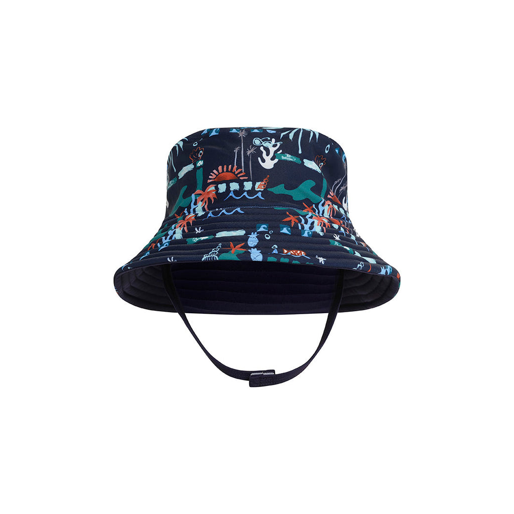  Kids Island Reversible Bucket Swim Hat