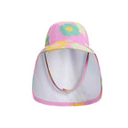  Infant 60s Floral Legionnaire Swim Hat