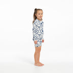  Infant Resort Palm Swim Zip Suit
