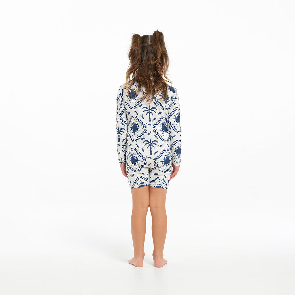  Infant Resort Palm Swim Zip Suit