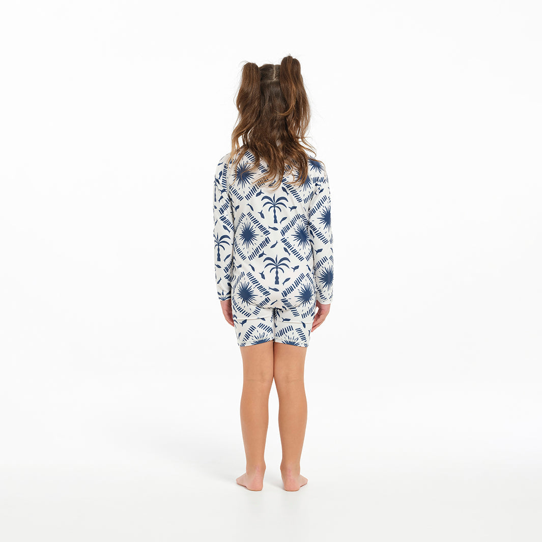  Infant Resort Palm Swim Zip Suit