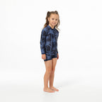  Infant Tropical Palm Swim Zip Suit