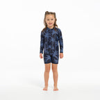  Infant Tropical Palm Swim Zip Suit