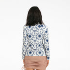  Womens Resort Palm LS Swim Jacket