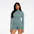  Womens Sea Mist Boyleg One Piece