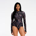  Womens Swirl LS Paddle Suit