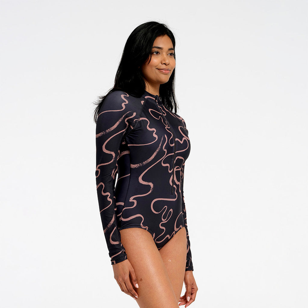  Womens Swirl LS Paddle Suit