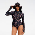  Womens Swirl Swim Hat