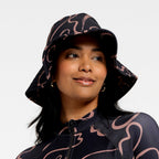  Womens Swirl Swim Hat