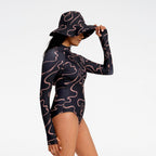  Womens Swirl Swim Hat