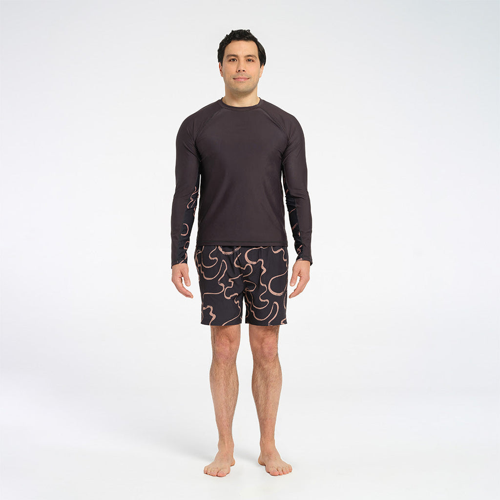  Mens Swirl Boardshorts