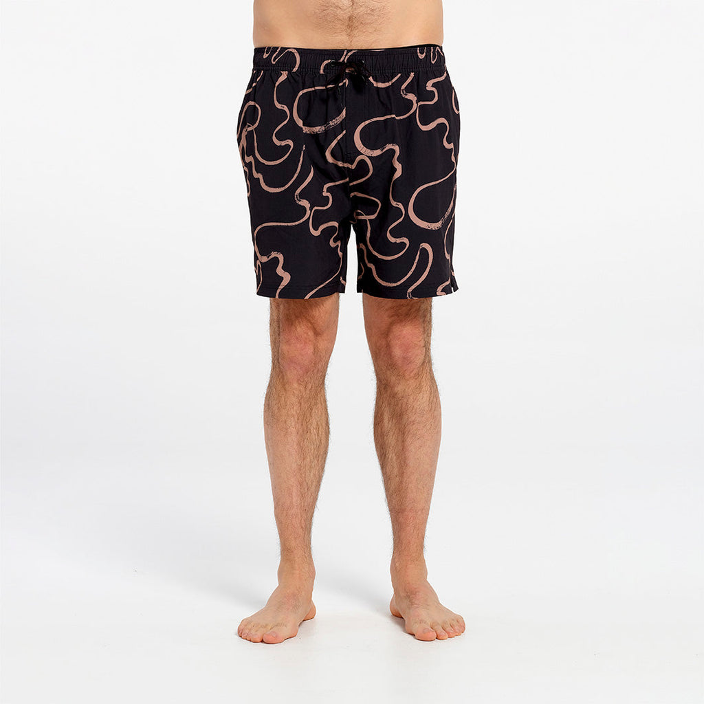  Mens Swirl Boardshorts