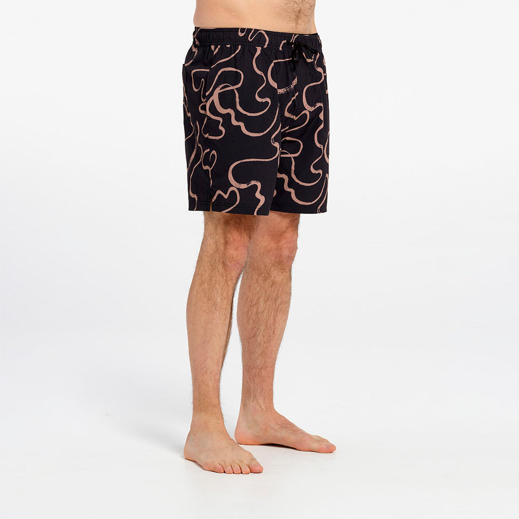  Mens Swirl Boardshorts