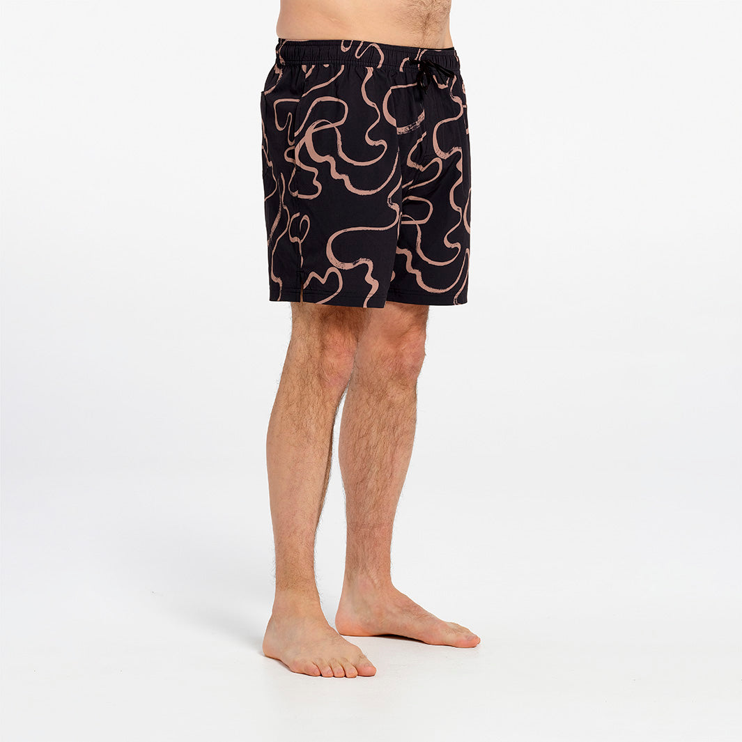  Mens Swirl Boardshorts