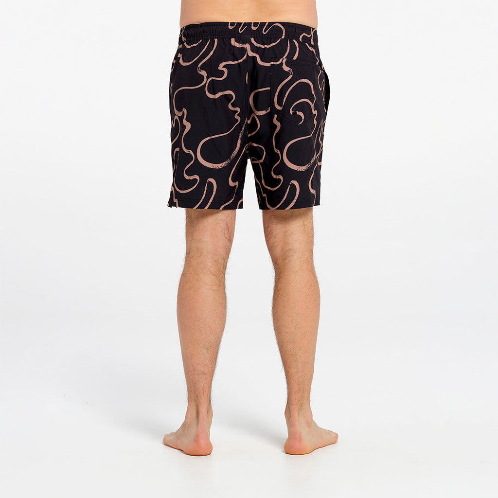  Mens Swirl Boardshorts
