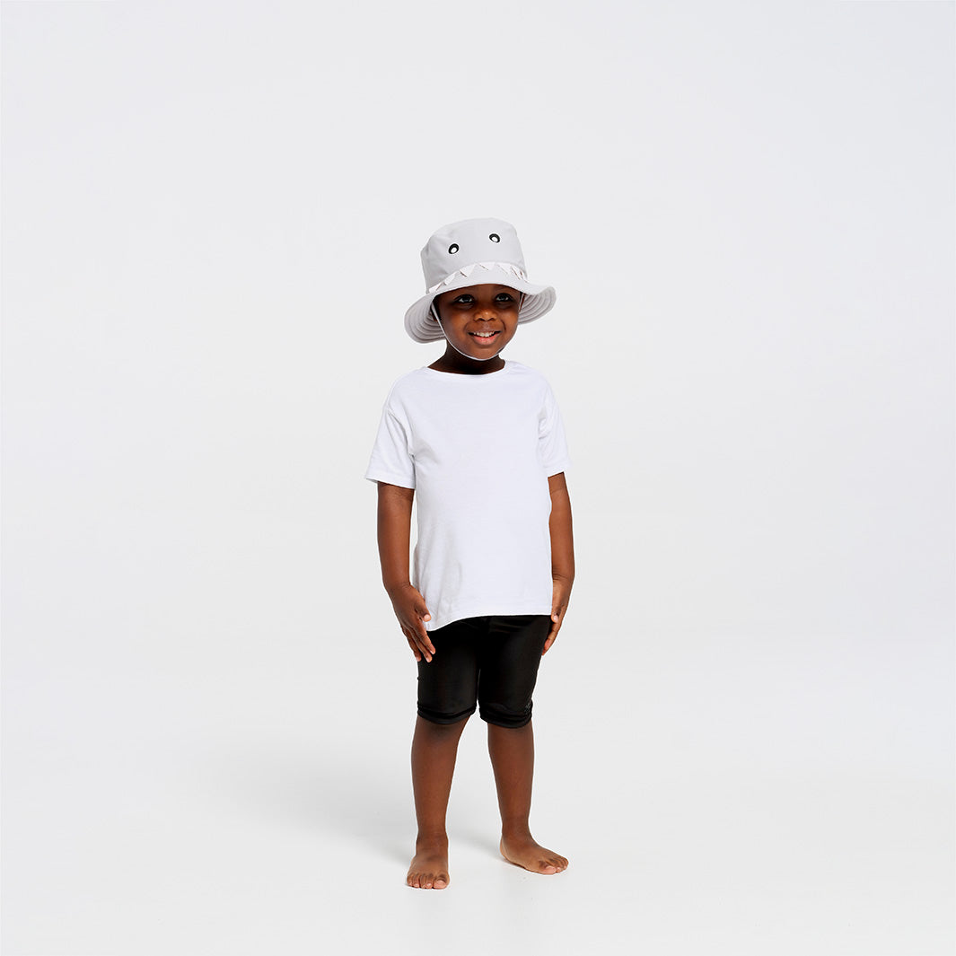  Toddler Shark Bucket Swim Hat