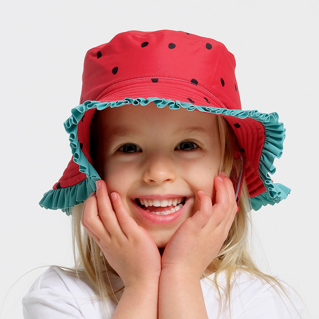  Toddler Watermelon Bucket Swim Hat