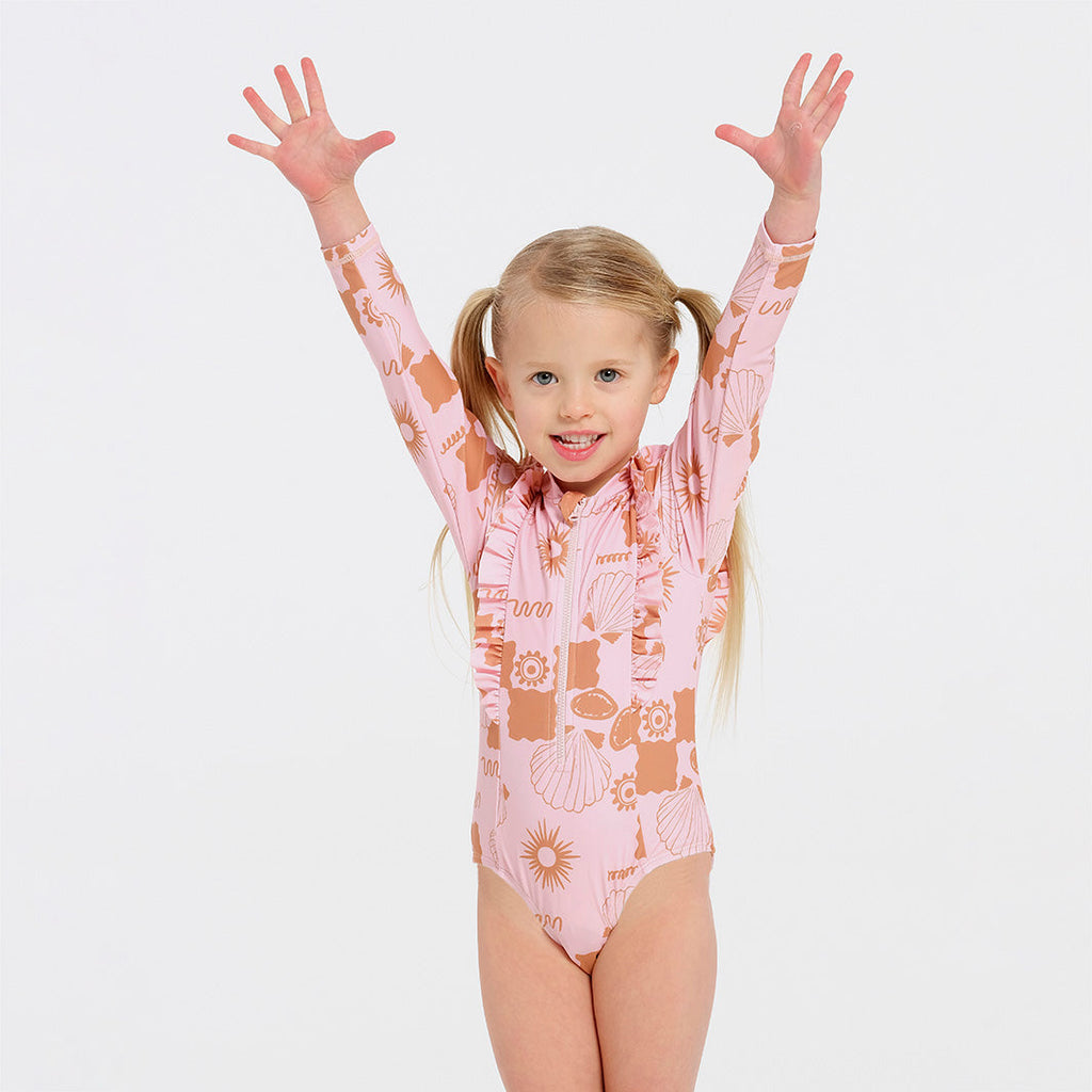  Toddler Summer Holiday LS Paddle Suit