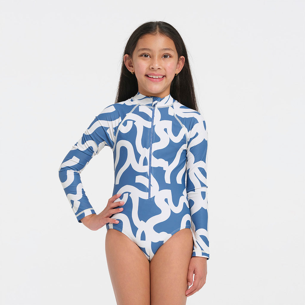  Kids Waves LS Paddle Suit
