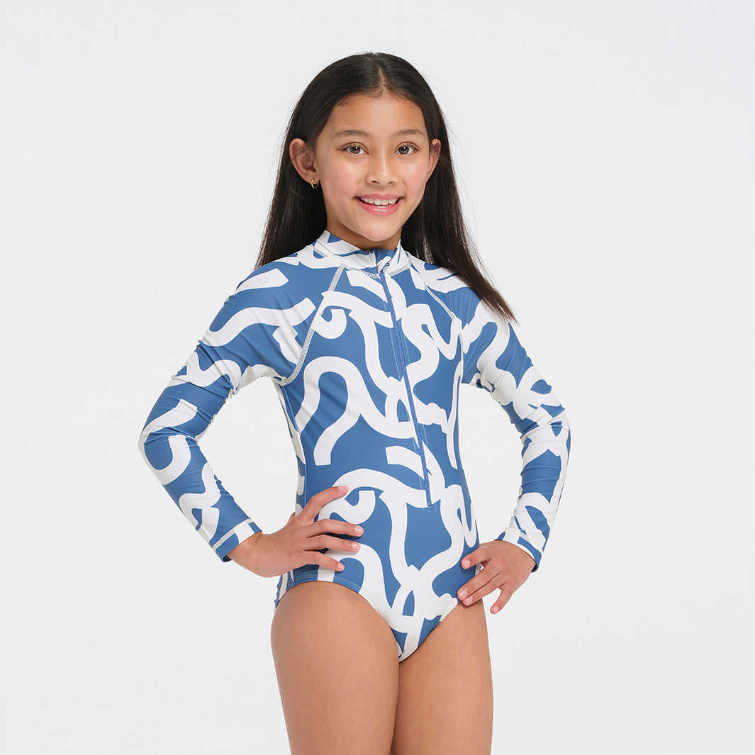  Kids Waves LS Paddle Suit
