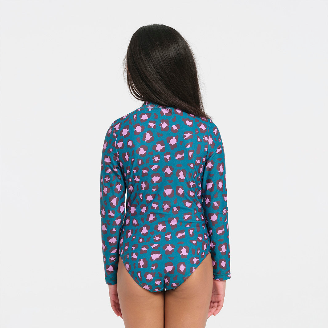  Kids Leopard LS Paddle Suit