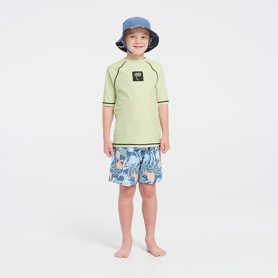  Kids Sea Breeze SS Rashie