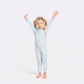  Toddler Seaside Swim Zip Suit