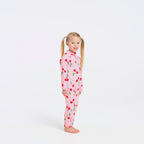  Toddler Cherry Swim Zip Suit