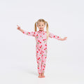 Toddler Cherry Swim Zip Suit