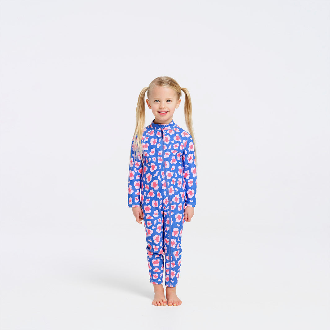  Toddler Bloom Swim Zip Suit