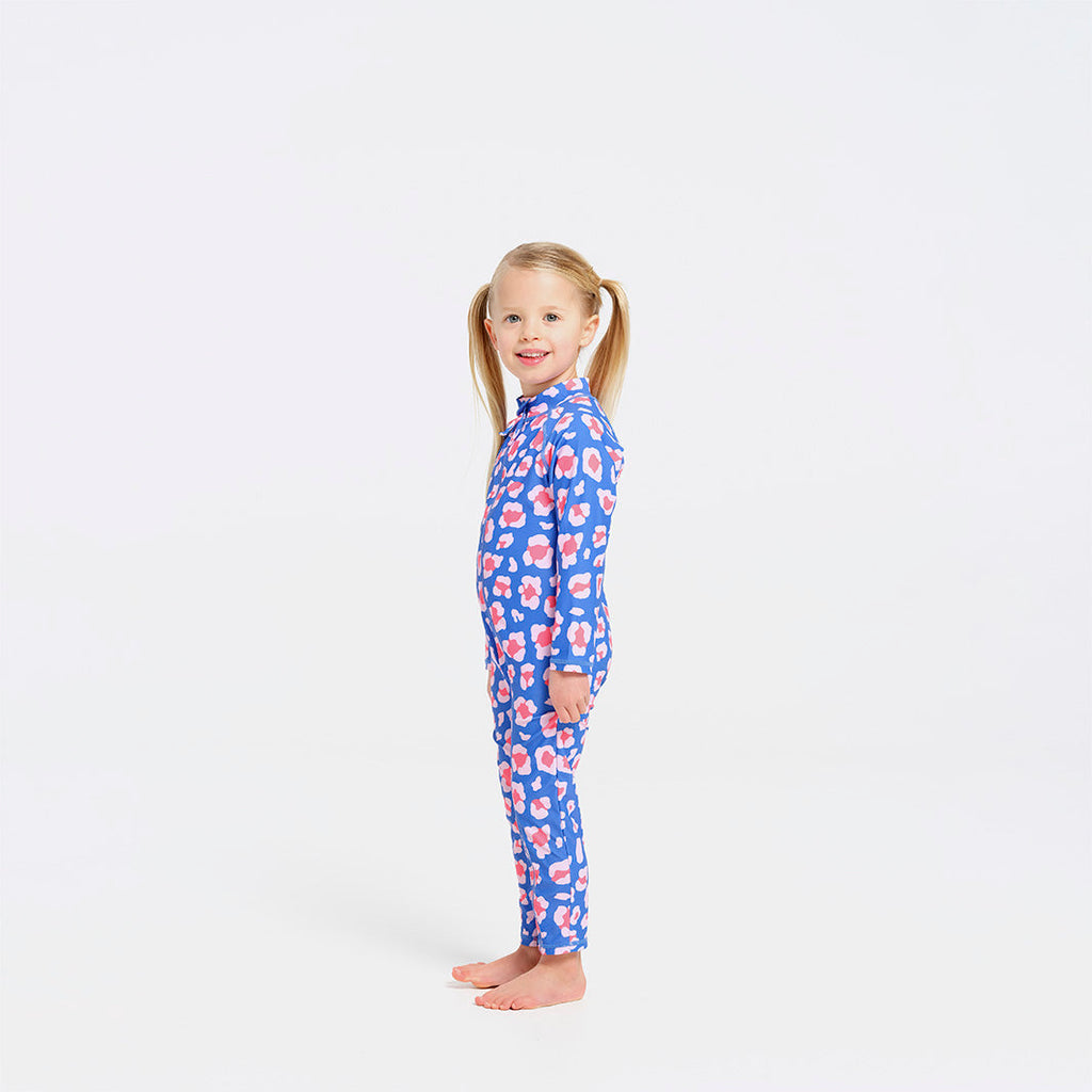  Toddler Bloom Swim Zip Suit