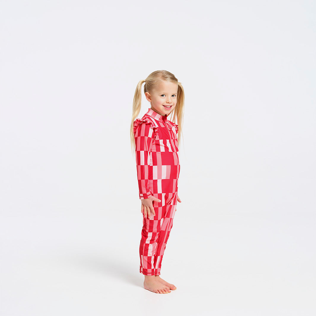  Toddler Scarlett Swim Zip Suit